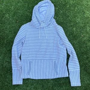 JCREW Hooded Striped Sweatshirt